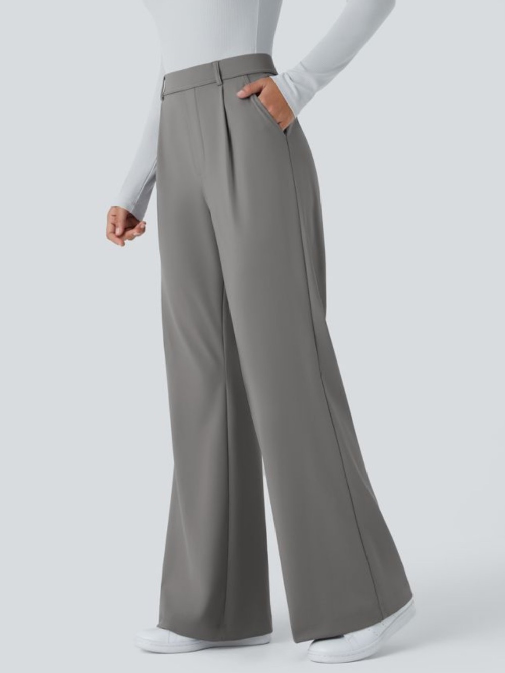 Halara Flex Work Pants in Silent Storm. Size XS.